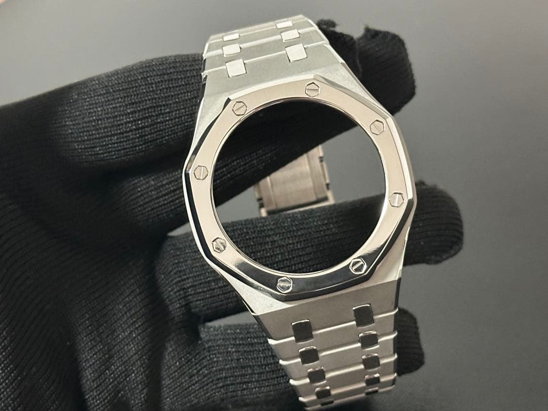 【1点物】G-SHOCK カスタム ベゼル ベルト GA2100 マットグレー