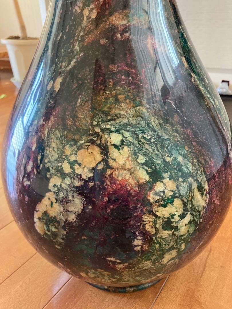 インテリア　雑貨　石　花瓶　壺　鑑賞石　原石