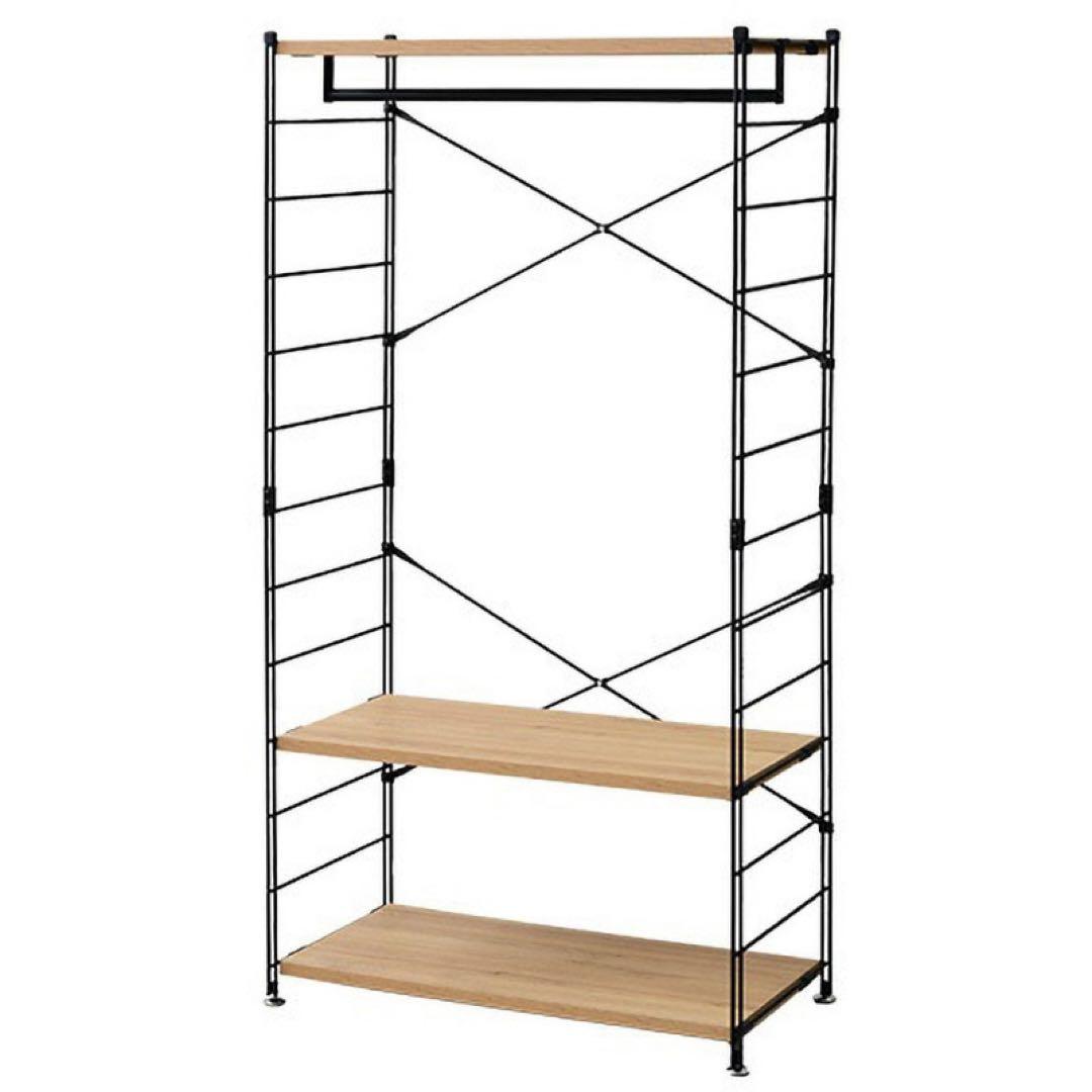 ウッドシェルフワードローブ MWSW-16803