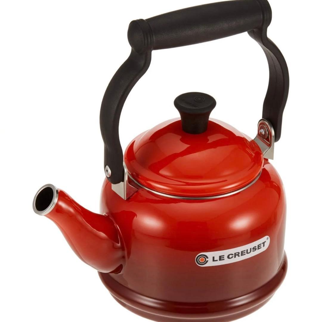 ル クルーゼ デミ ケトル ホーロー　レッド
