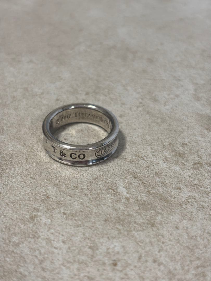 (めぐち)Tiffany & Co. 925 スターリングリング　16号