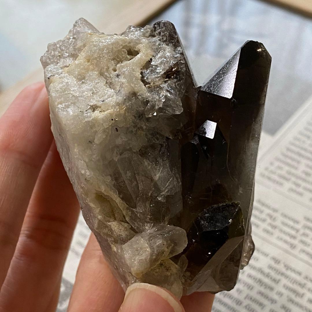 ゼウス スモーキー シトリン 原石 クラスター 天然石 パワーストーン