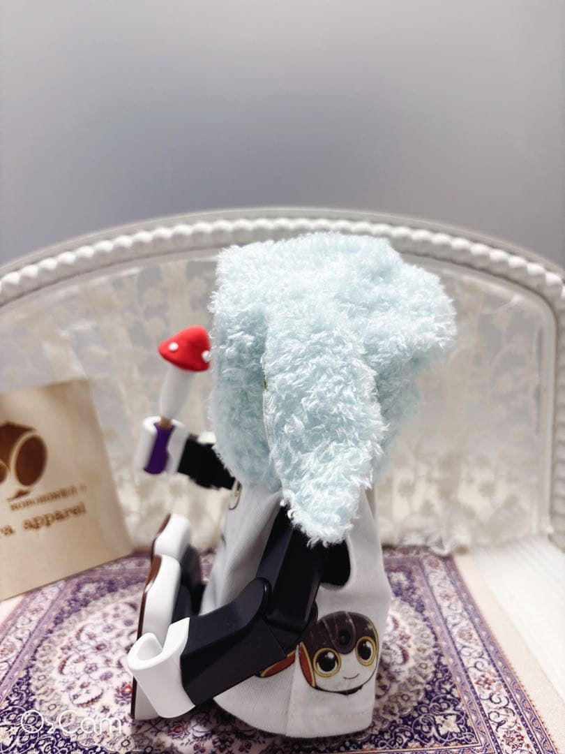 ☆【ryouma】アニマル帽子（うさぎ水色2個、黄色2個）☆