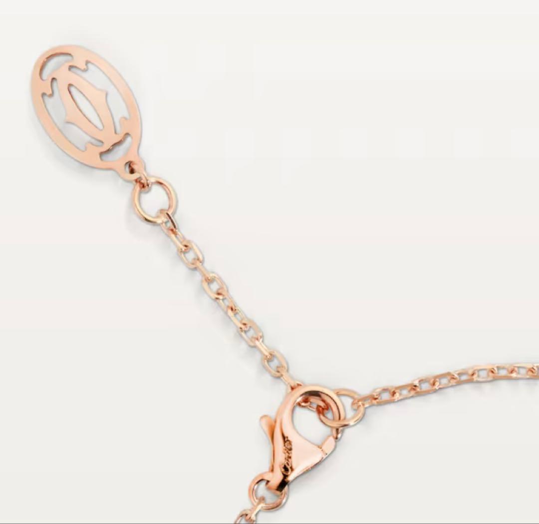 Cartier♡ダムール　ブレスレット　ピンクゴールド　ピンクサファイア