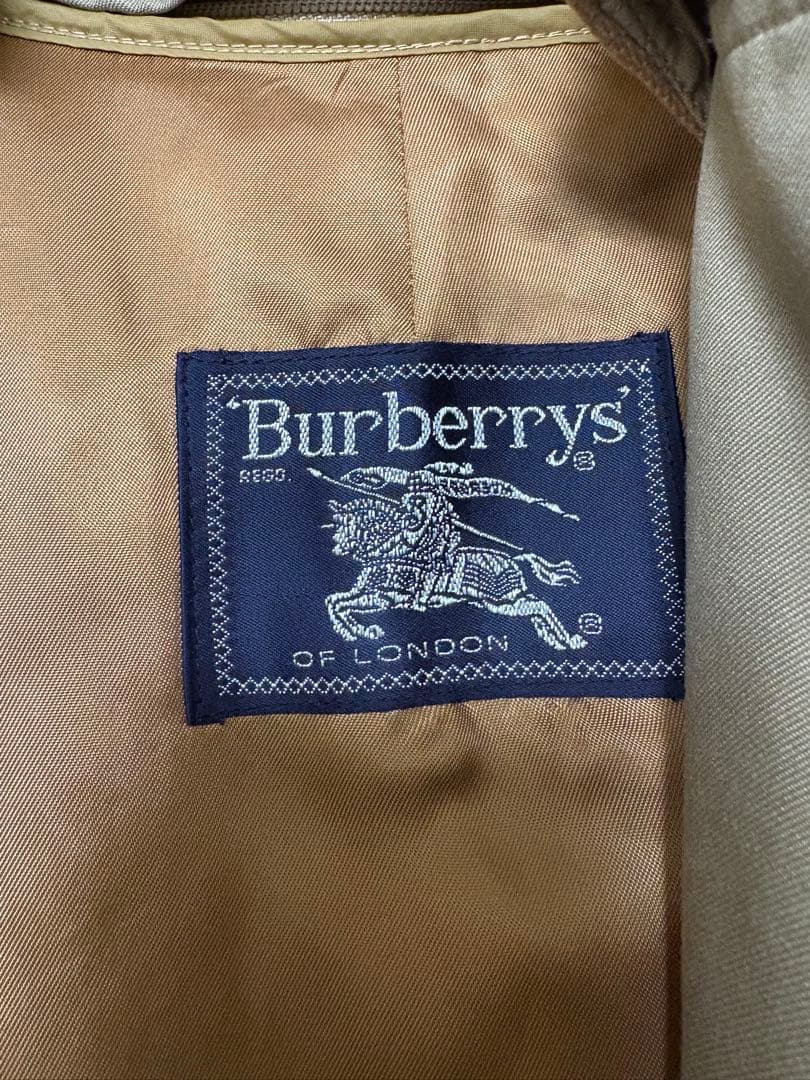 ヴィンテージ　バーバリー トレンチコート ライナー付き