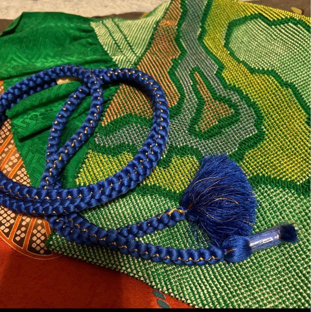 振袖フルセット✨振袖、帯、帯揚げ、帯締めと飾り、半衿用リボン、重ね襟とリボン✨