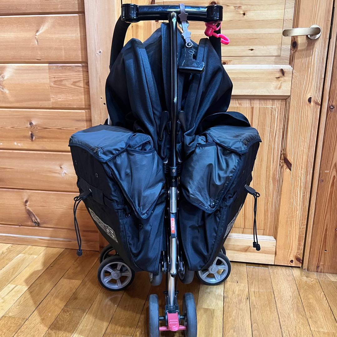 Combi ダブルベビーカー ブラック