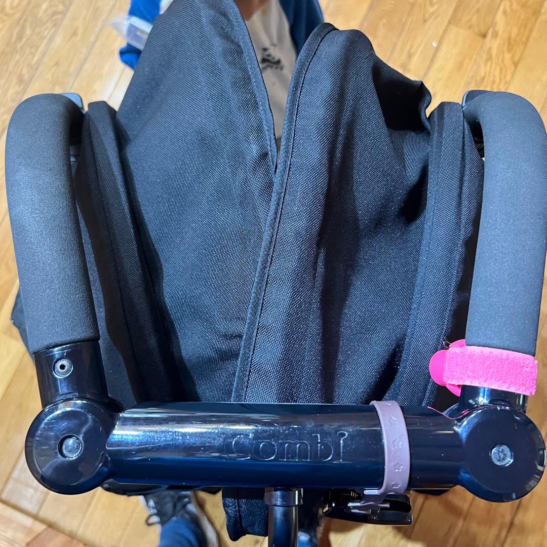 Combi ダブルベビーカー ブラック