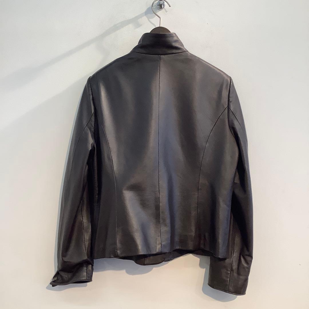 BALMAN バルマン　ラムレザージャケット　ブラウン　サイズ13