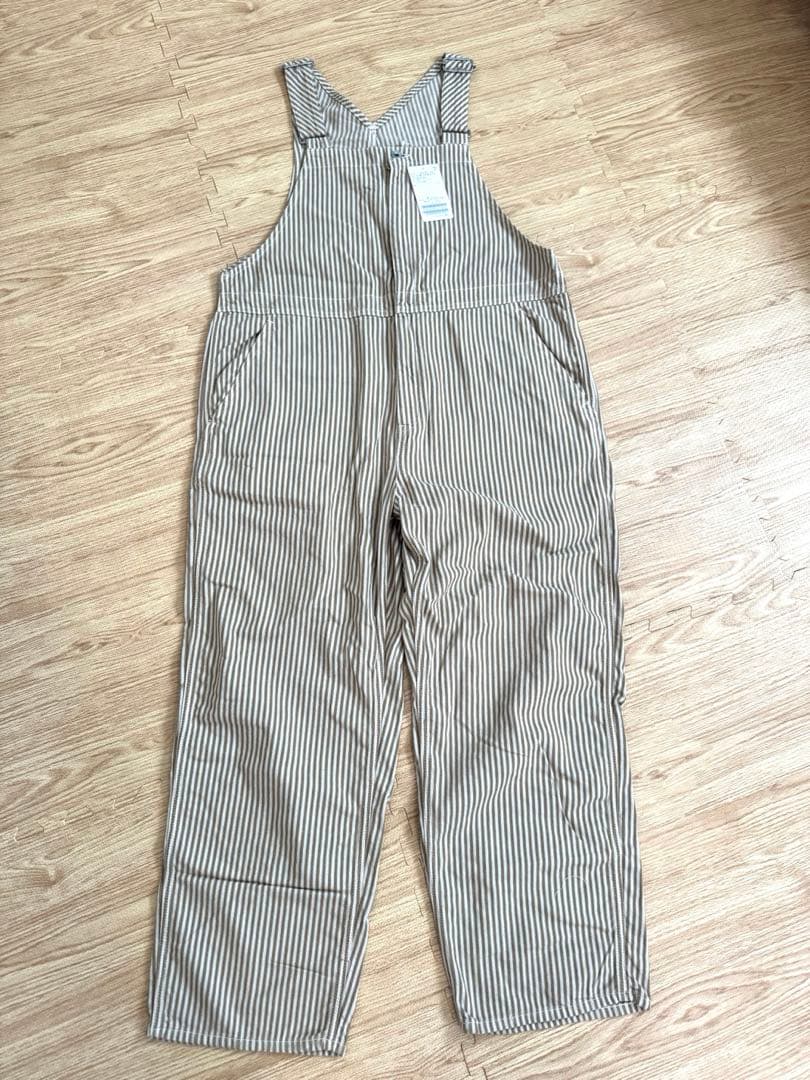 【新品】フレームワーク ヒッコリーオーバーオール　36
