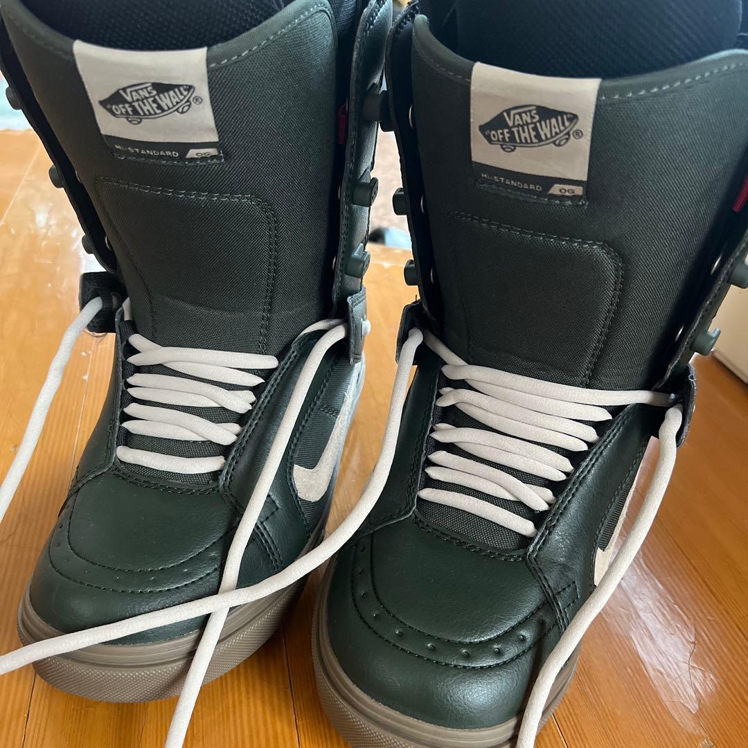 vansスノーボードブーツ グリーン