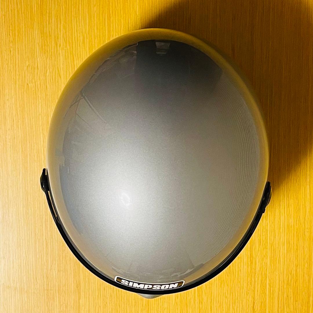 【美品】SIMPSON M30 シルバー 62cm スモークシールド装着