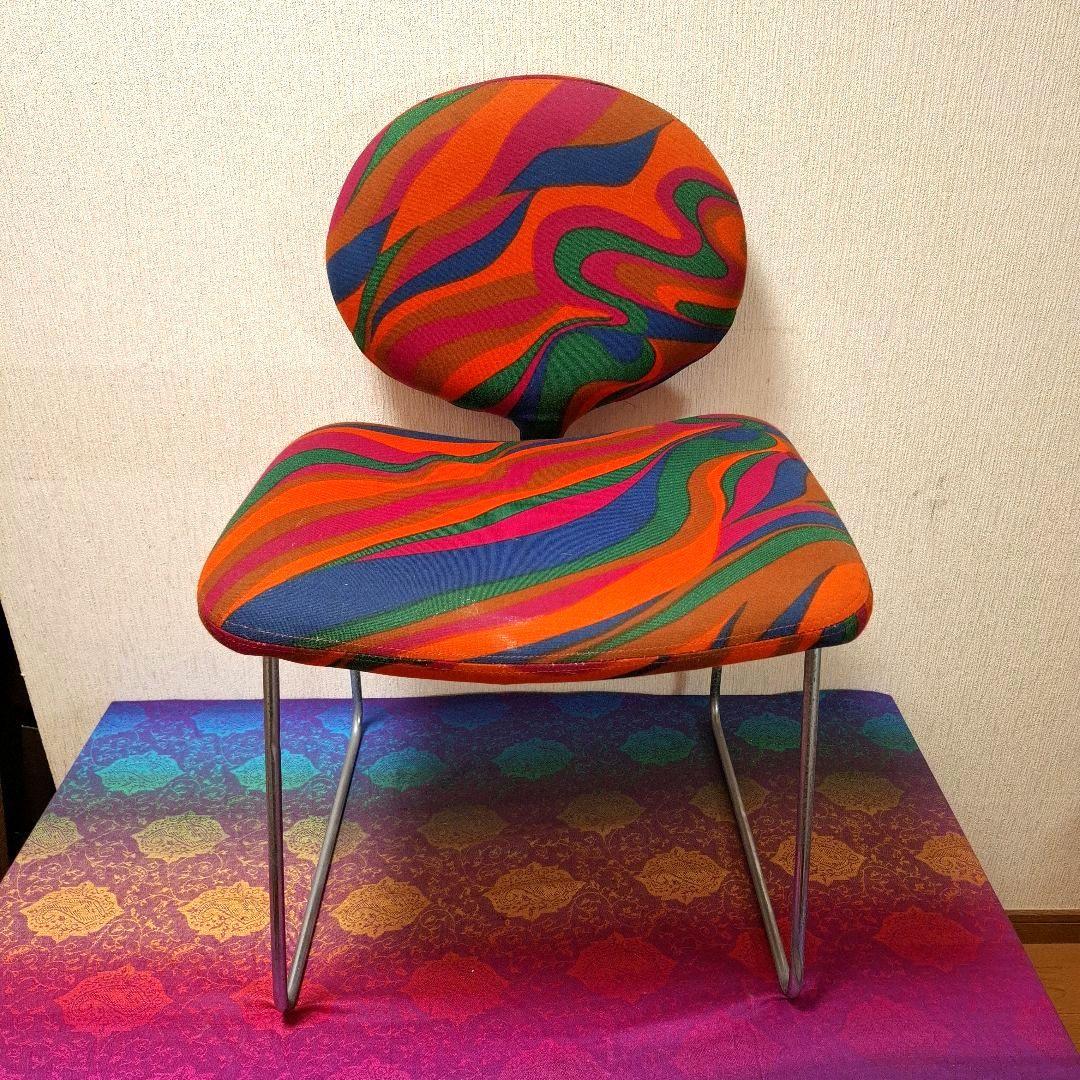 希少　Olivier Mourgueオリヴィエムルグデザイン 椅子　アンティーク