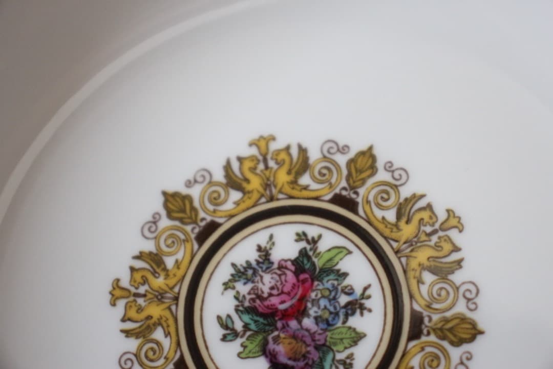 廃盤　WEDG WOOD　コロンビア　エナメル　スープボウル　深皿　６枚セット