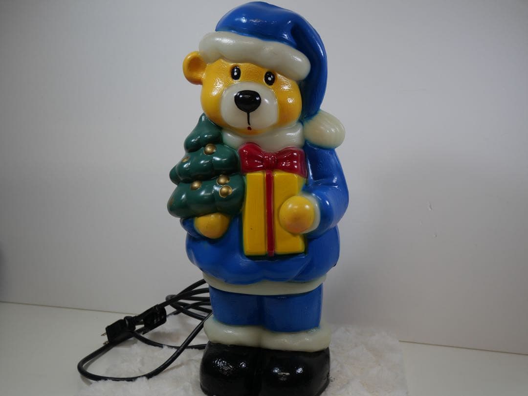 早いもの勝ち　クリスマス　くま　サンタ　イルミネーションライト　屋外