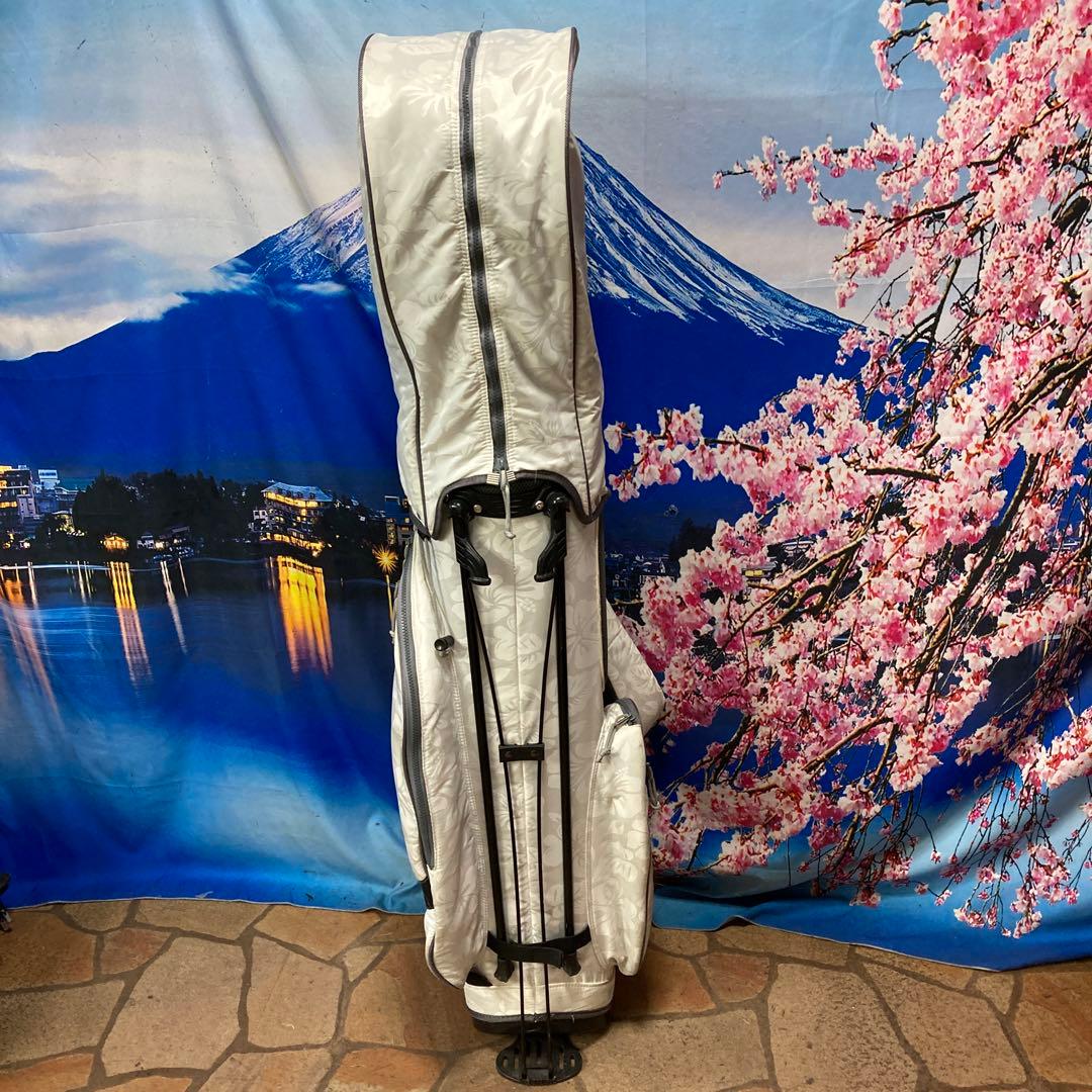 寶BU-1092 EDWIN スタンド式 キャディバッグ ホワイト