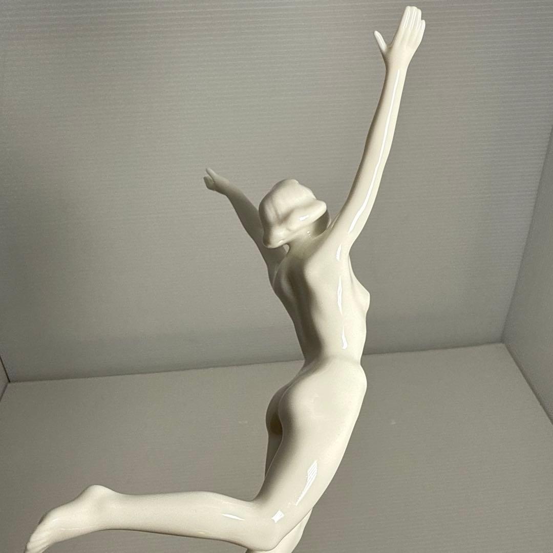 レア！フッチェンロイター フィギュリン バレリーナ 置物 陶器製