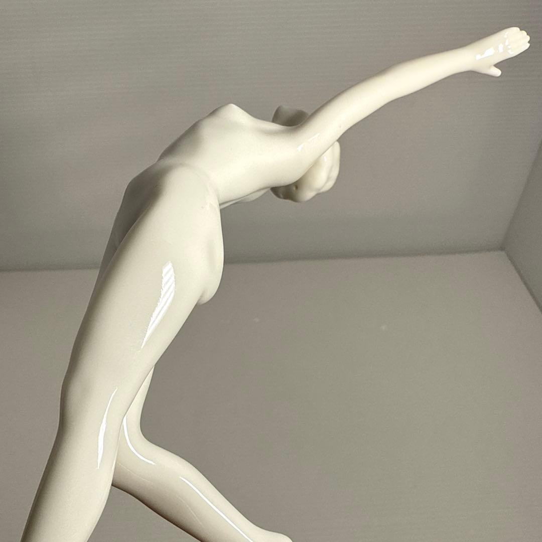 レア！フッチェンロイター フィギュリン バレリーナ 置物 陶器製