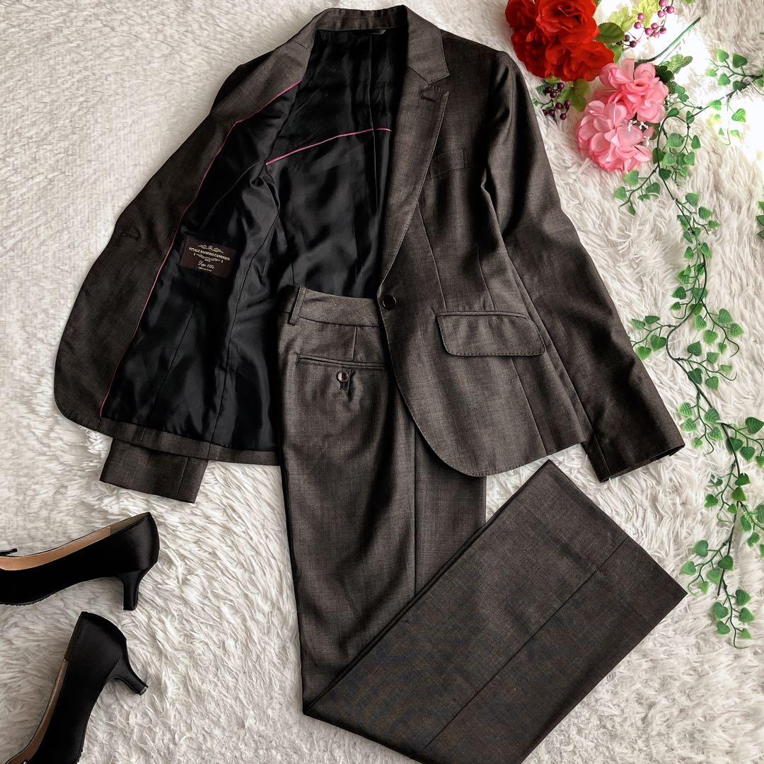 HILTON×CANONICO ヒルトン×カノニコ★パンツスーツ セットアップ