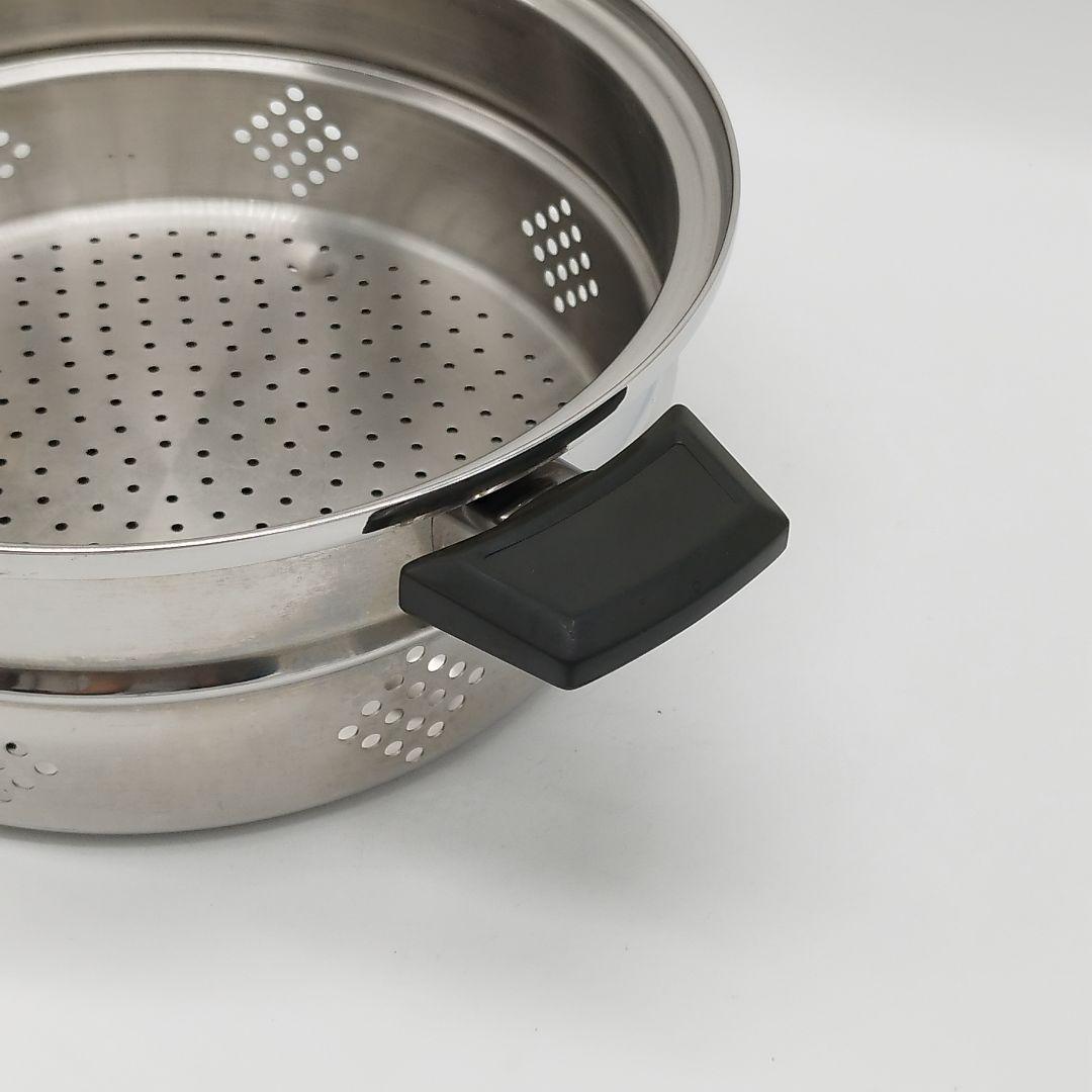  Queen　ロイヤルクイーン　6コート鍋＋大スティーマー　ガス火用