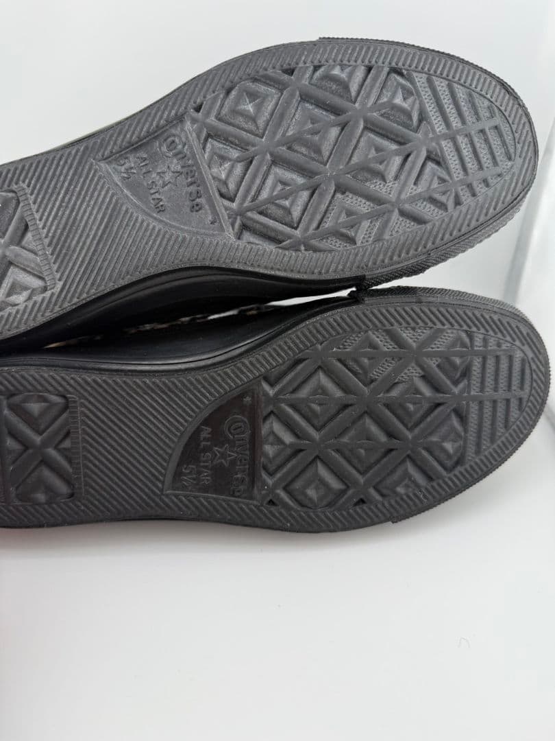 CONVERSE アニマル柄 ゼブラ ブラック 25.5 メンズ レディース