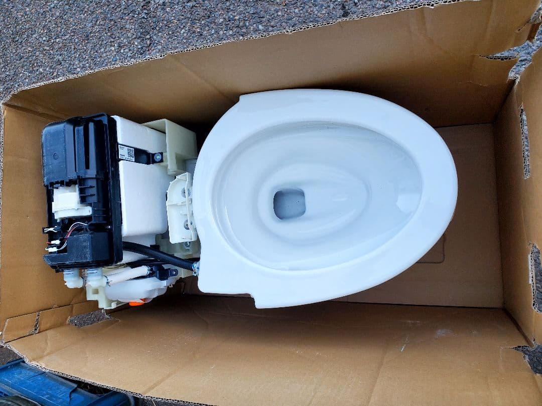 TOTO CS877B #NW1 ポータブルトイレ ポンプユニット付き