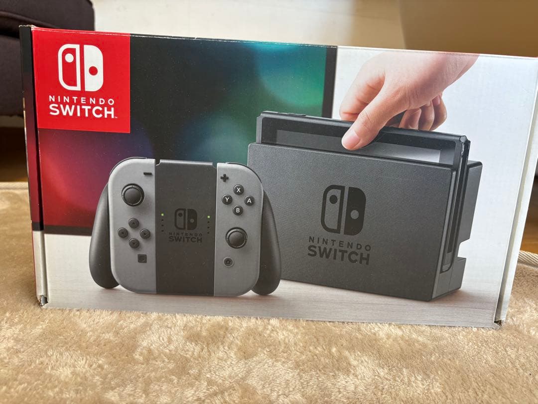 Nintendo Switch グレー　美品