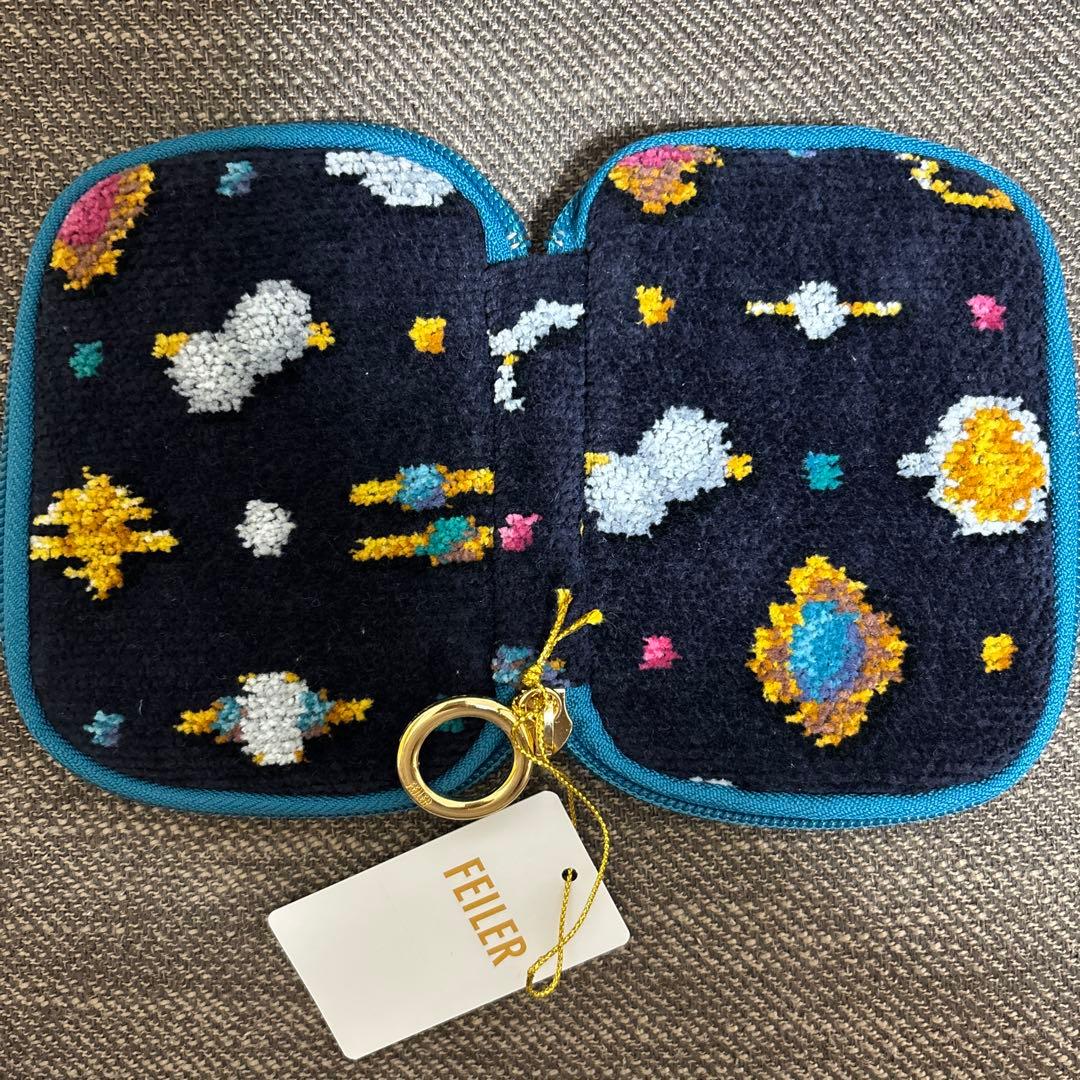 【両面柄◎巾着袋付】フェイラー シンス アクセサリーポーチ ジュエリーポーチ