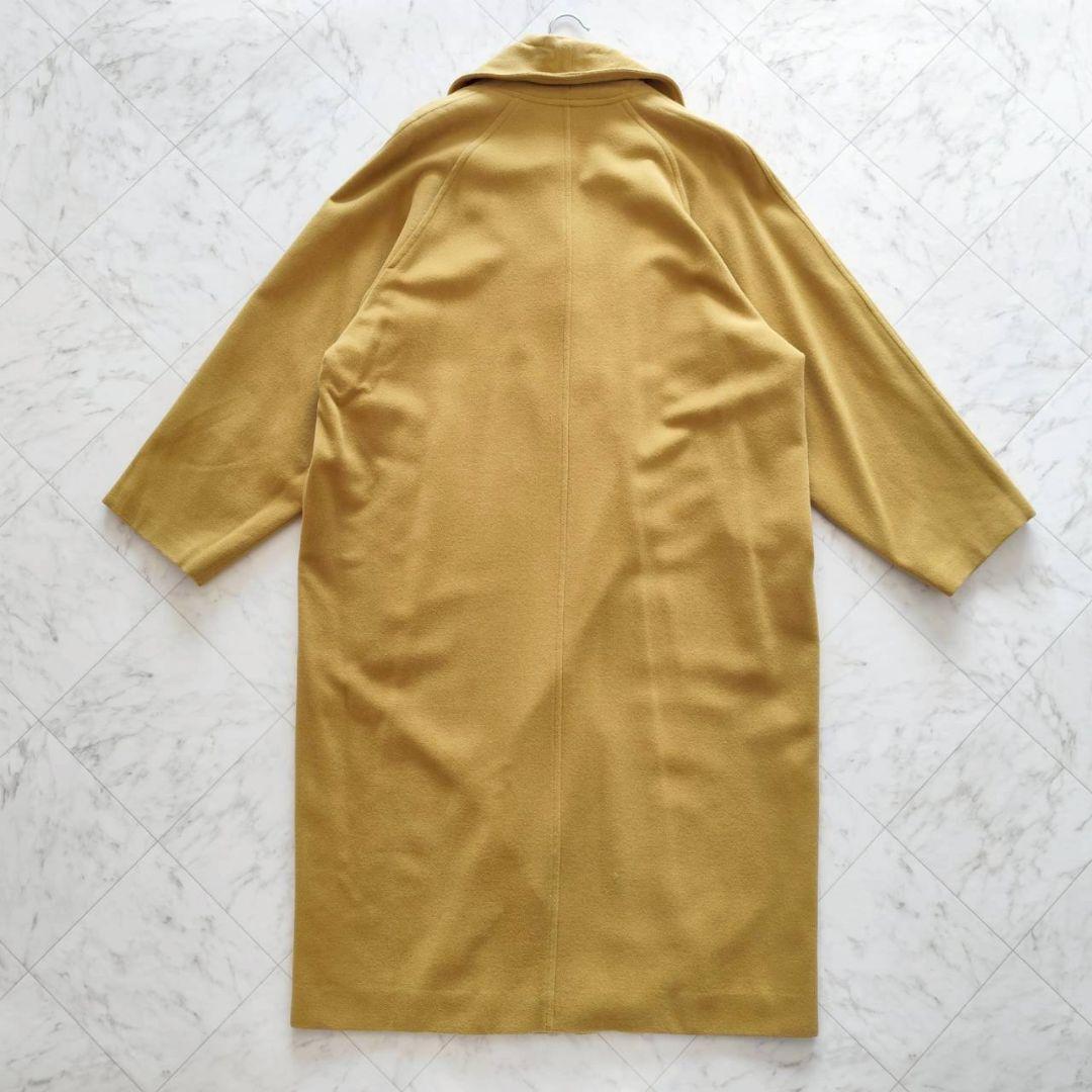 着丈118cm ヨーガンレール ガウン マキシ丈 アンゴラ ロング コート