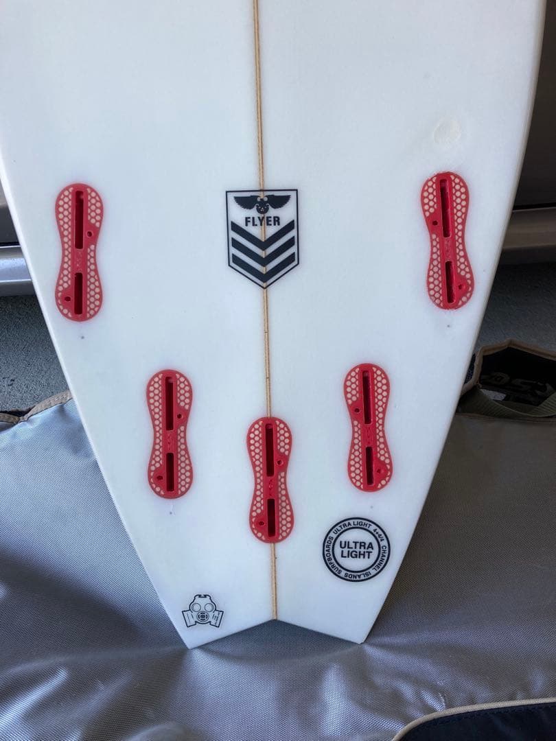 チャンネルアイランドサーフボード ニューフライヤー ボードケース付き