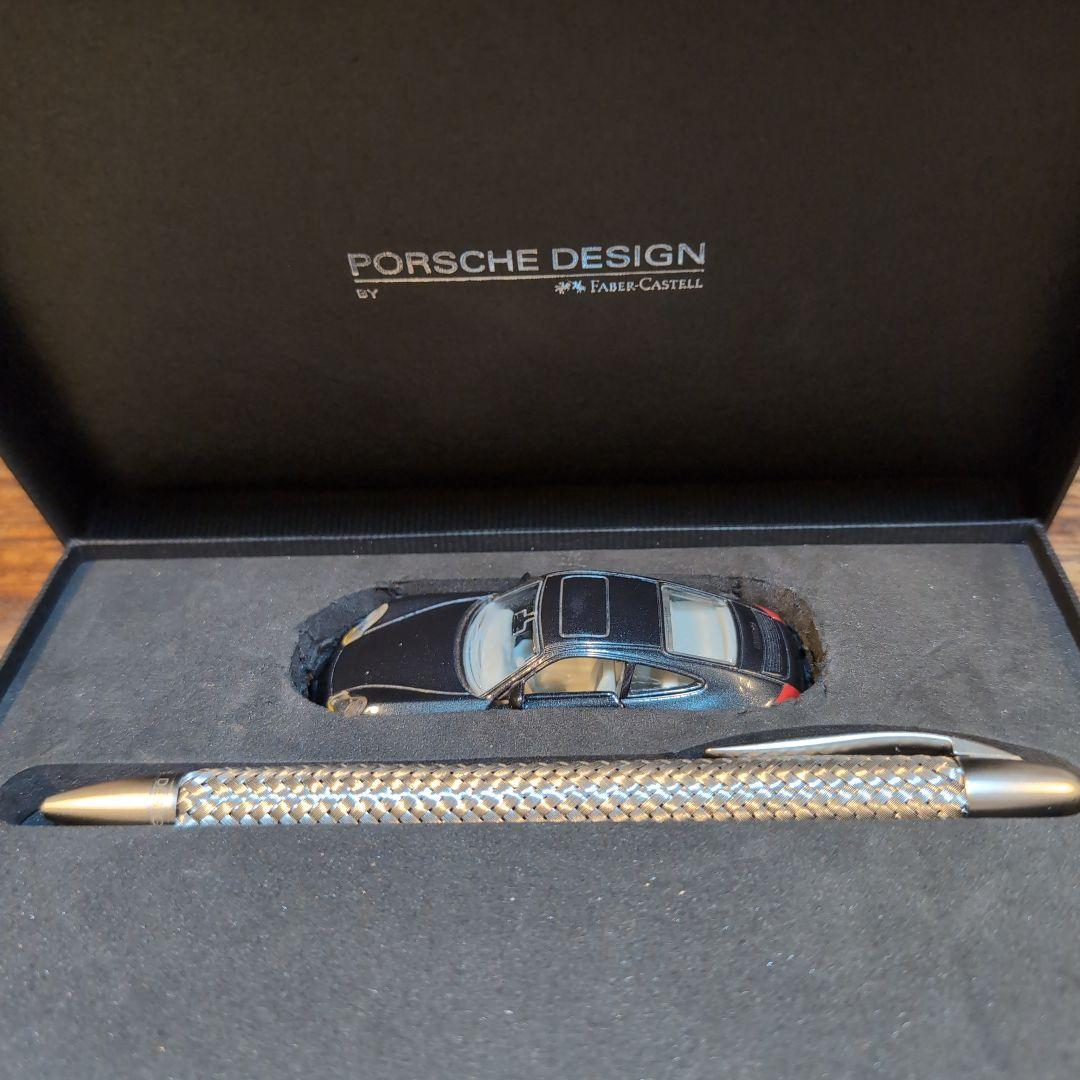 Porsche Design ボールペン Faber-Castell ミニカー付