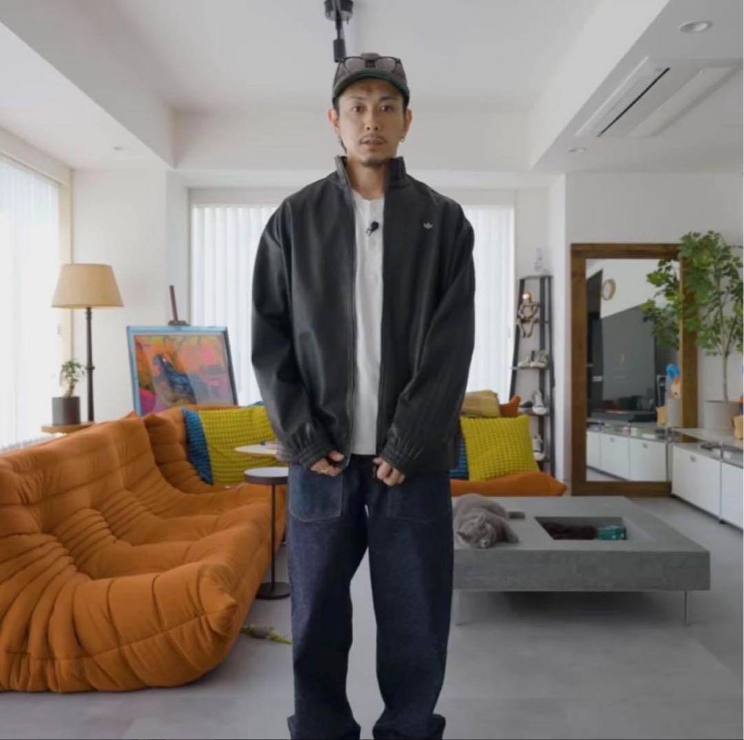 プレザー ファイヤーバード オーバーサイズ トラックトップ アディダス 2XL