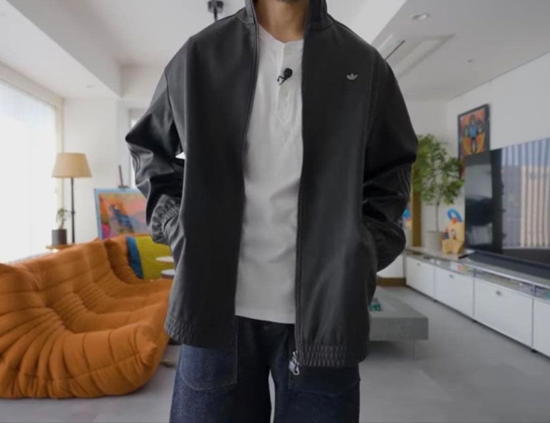 プレザー ファイヤーバード オーバーサイズ トラックトップ アディダス 2XL