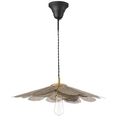 【メーカー直送】東谷LHT-762GD　葉型ダークグレー ペンダントライト