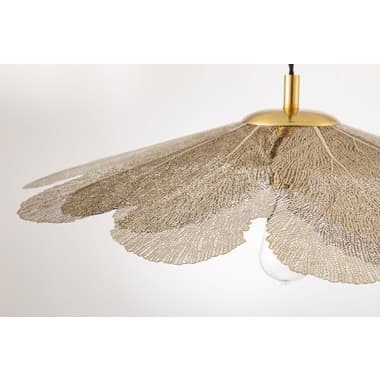 【メーカー直送】東谷LHT-762GD　葉型ダークグレー ペンダントライト