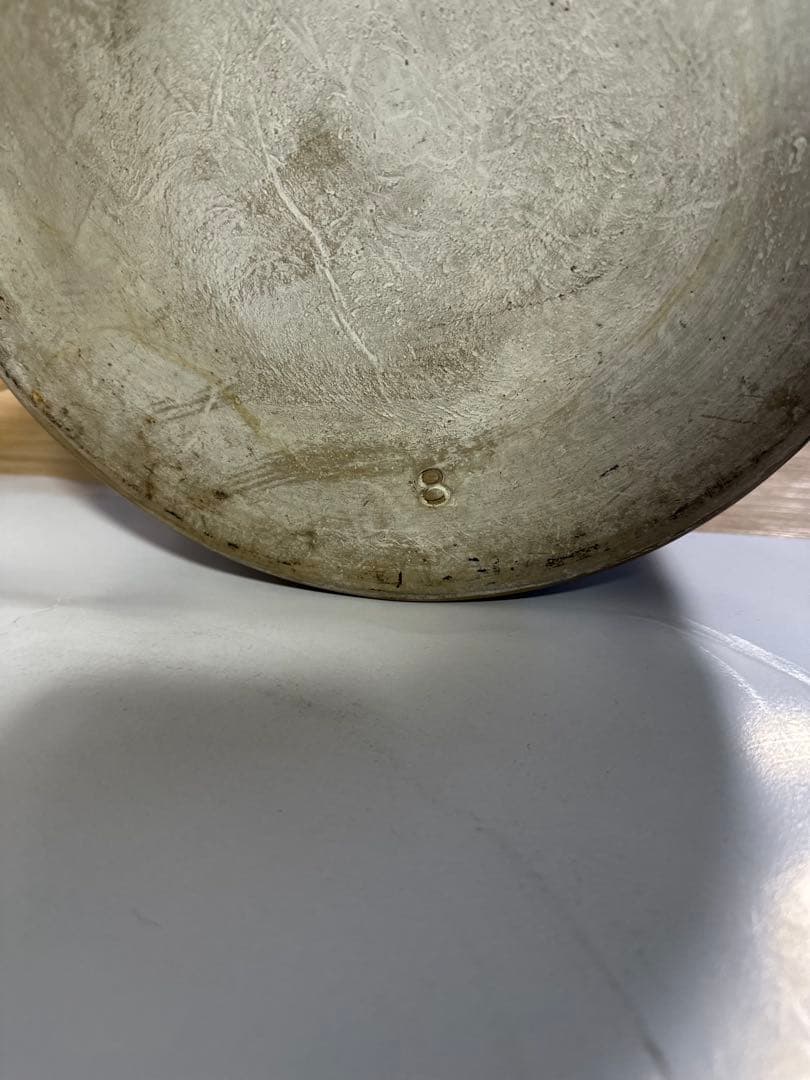 常滑焼/味噌蓋付かめ8号？日本製/梅干/味噌/漬物 漬物容器　大