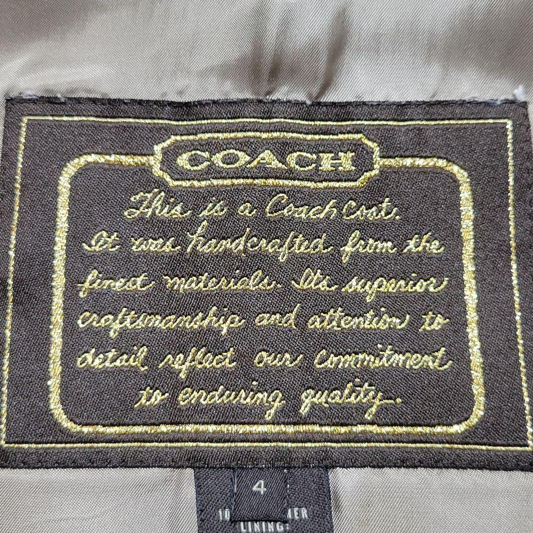 【こいあたまか】さん専用✨コーチ　レザージャケット 羊革 シングル ターンロック