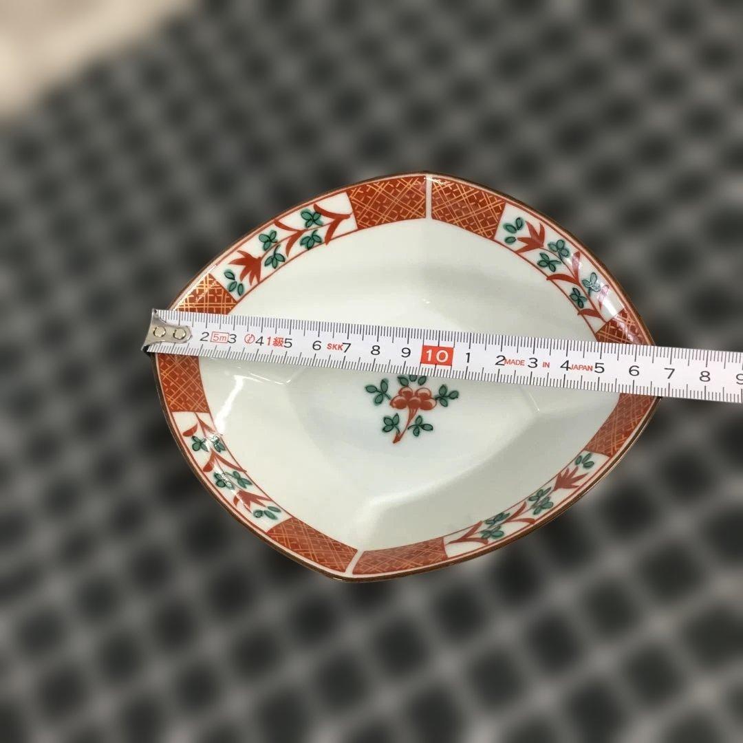 たち吉　呉須赤絵　煮物鉢　赤絵角　花数寄　赤絵皿　花あわせ　橘吉まとめ売り