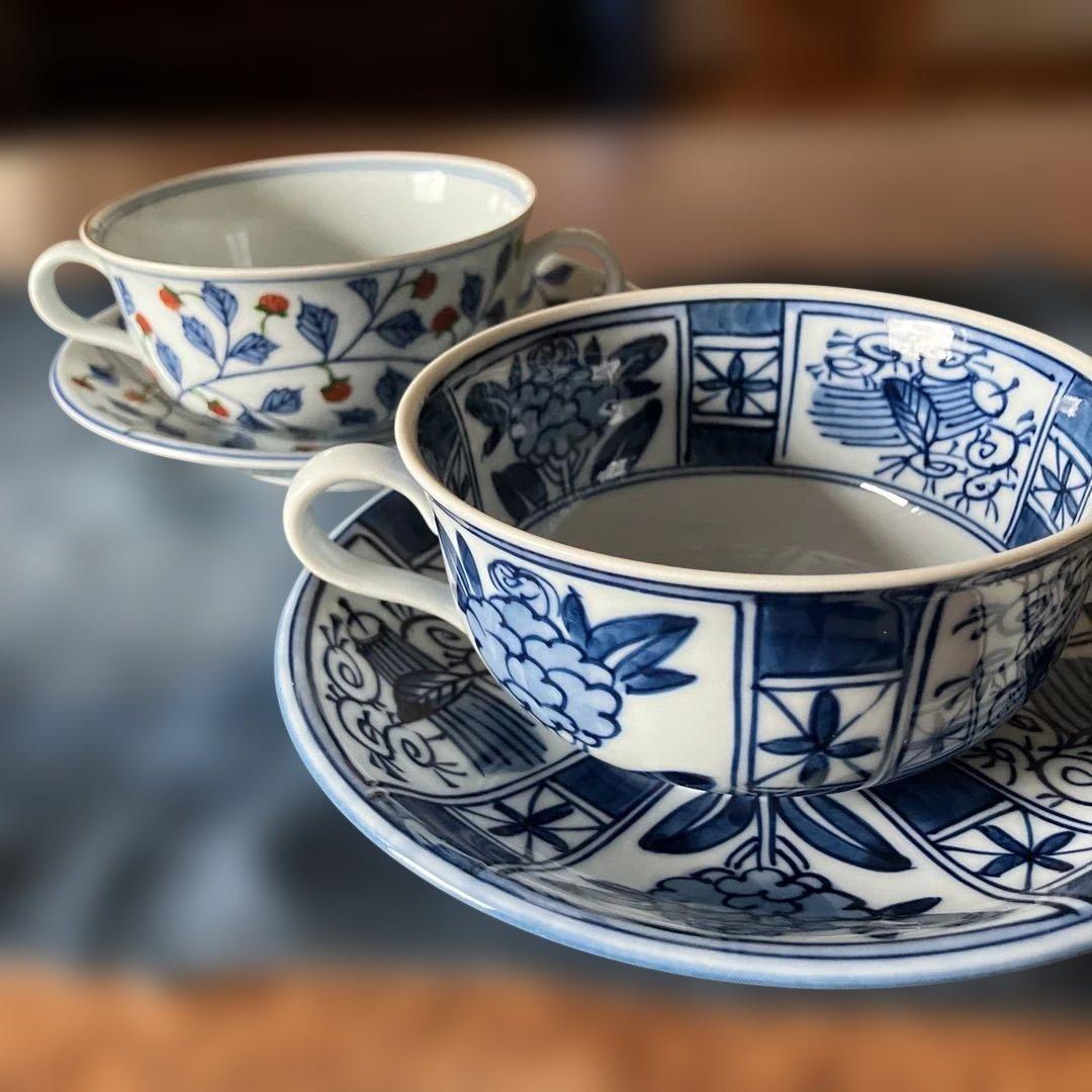 源右衛門　スープカップ　２個