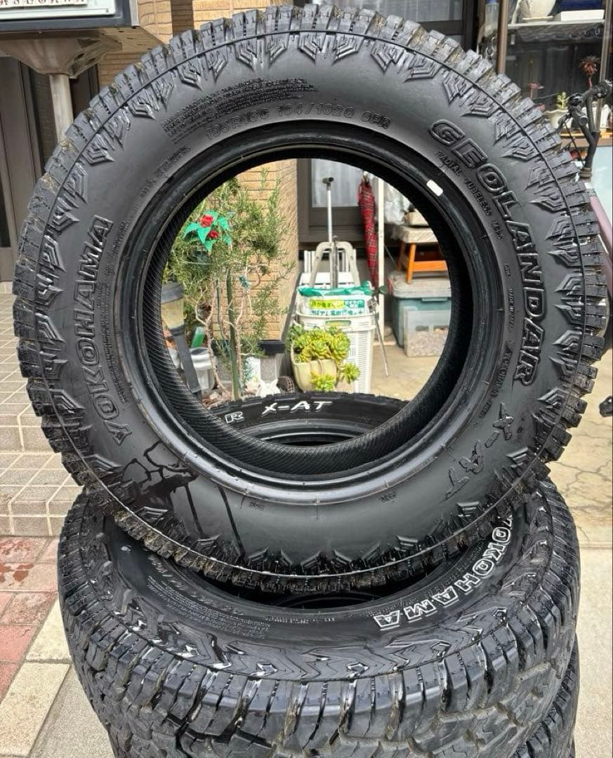 jona様　ジオランダー X-AT 4本セット 195R16C