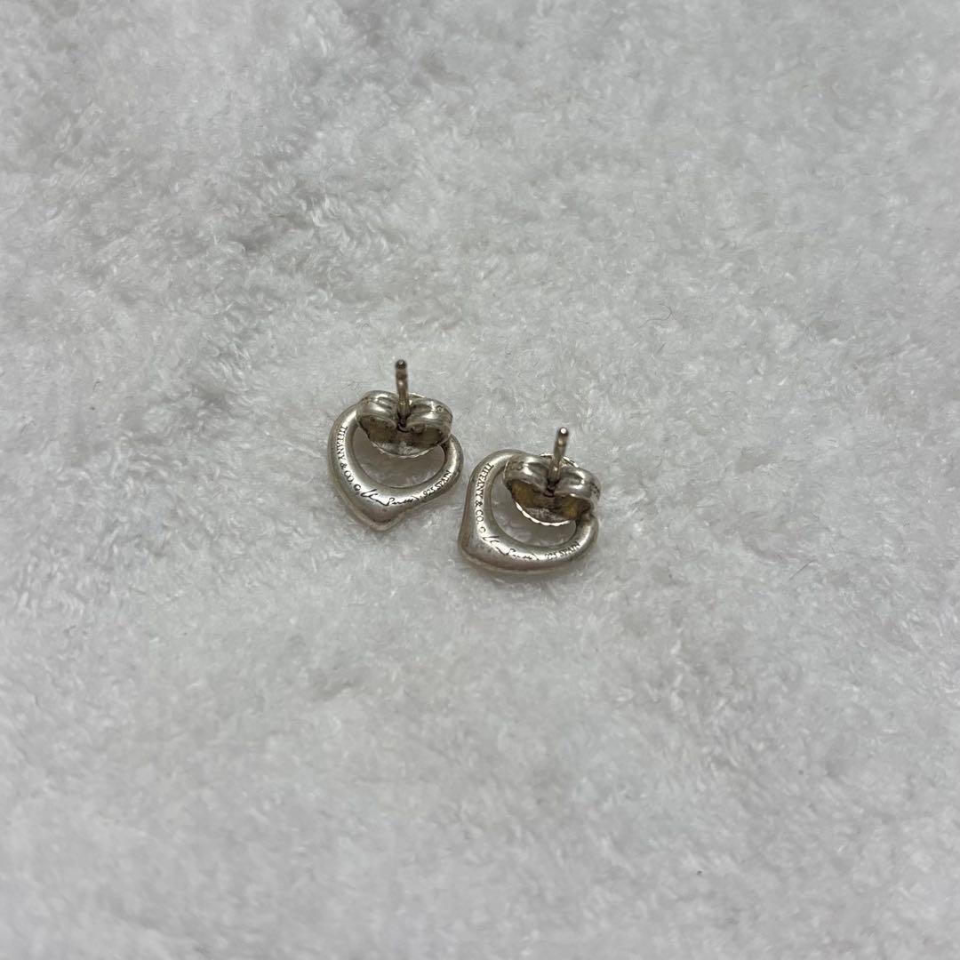 ティファニー　オープンハートピアス　エレサペレッティ シルバー925
