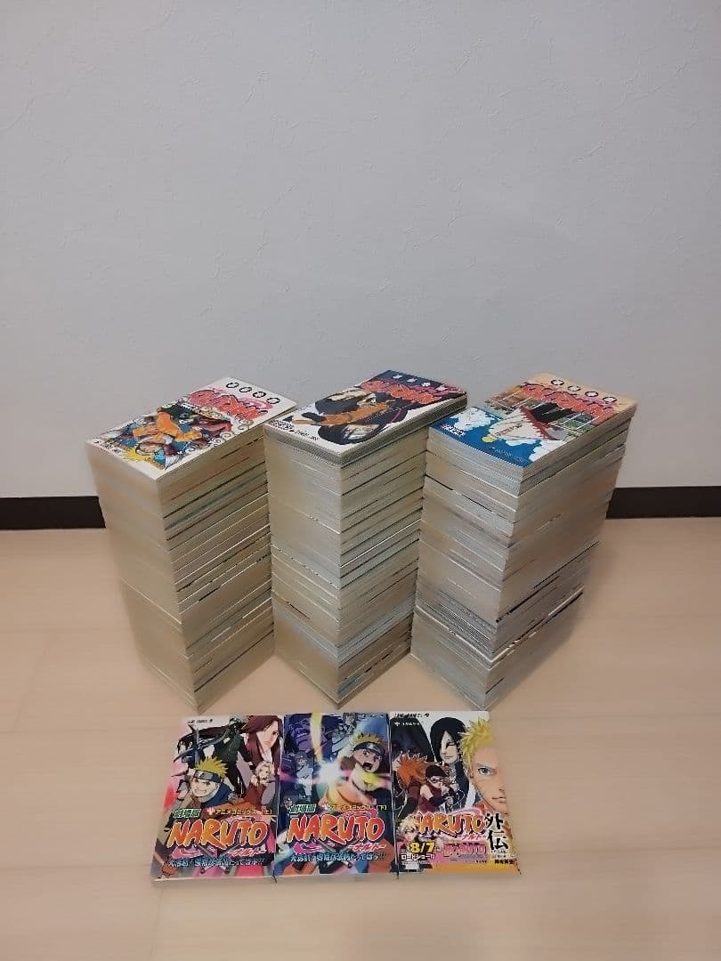 24時間以内に発送します！ナルト　全巻セット　 1巻〜72巻 完結 +関連本3冊