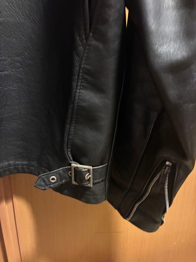 シングルレザージャケット　ショット