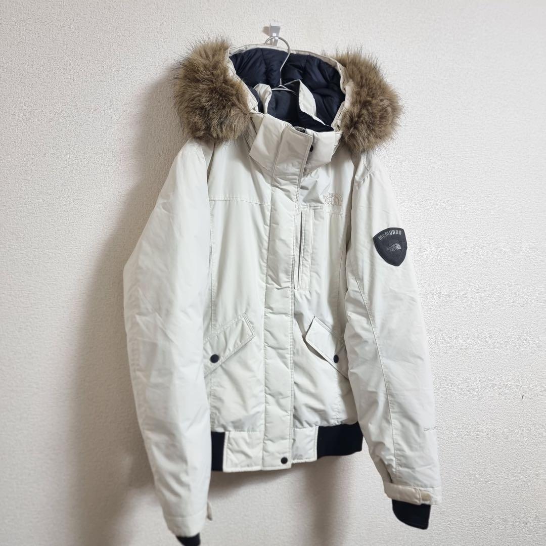 ノースフェイス　レディース　ダウン　ジャケット　マックマード　ワッペン　韓国