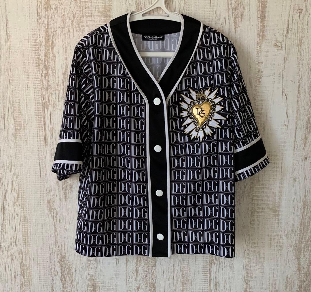 ドルチェ&ガッバーナ DGパッチ ジャケット シャツ