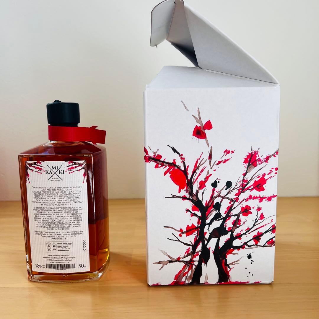 《超希少品》神息 KAMIKI 桜ウッド ウイスキー