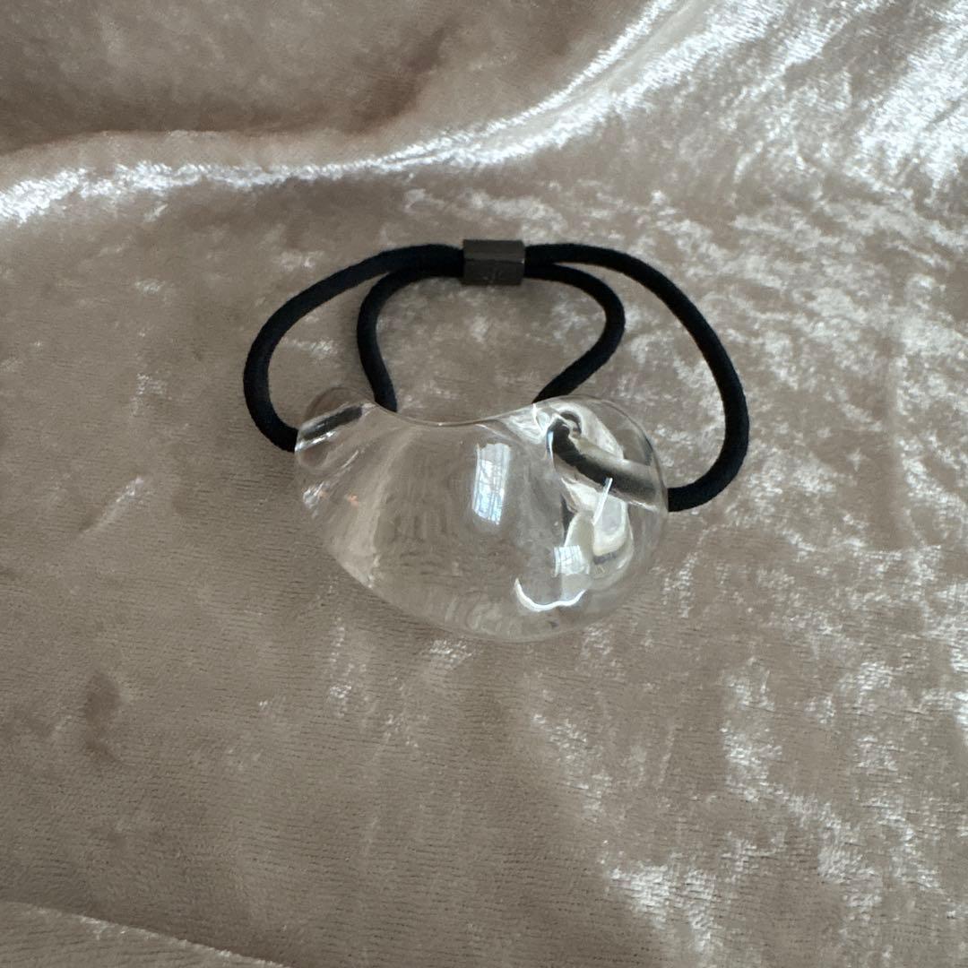 コレットマルーフ クリアアクリル ヘアゴム