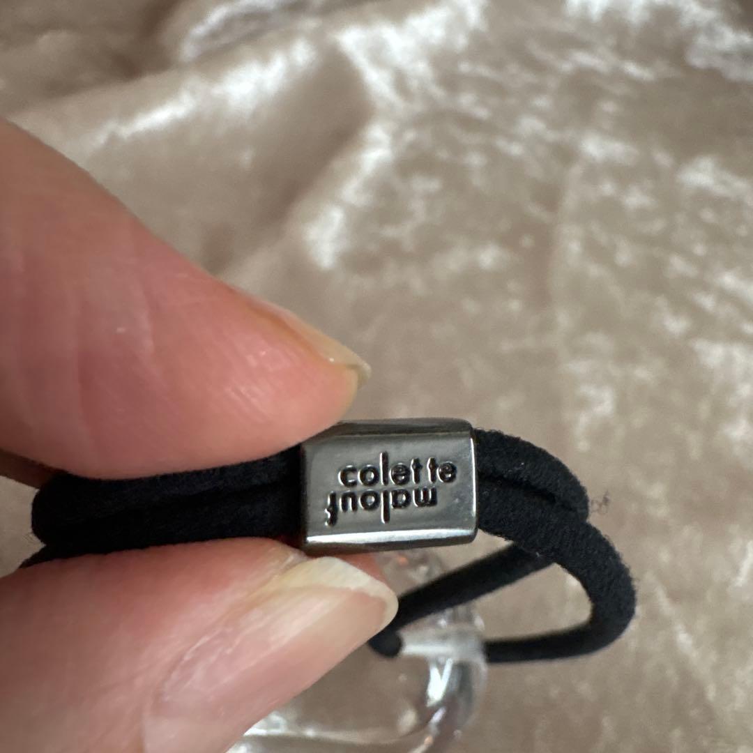 コレットマルーフ クリアアクリル ヘアゴム