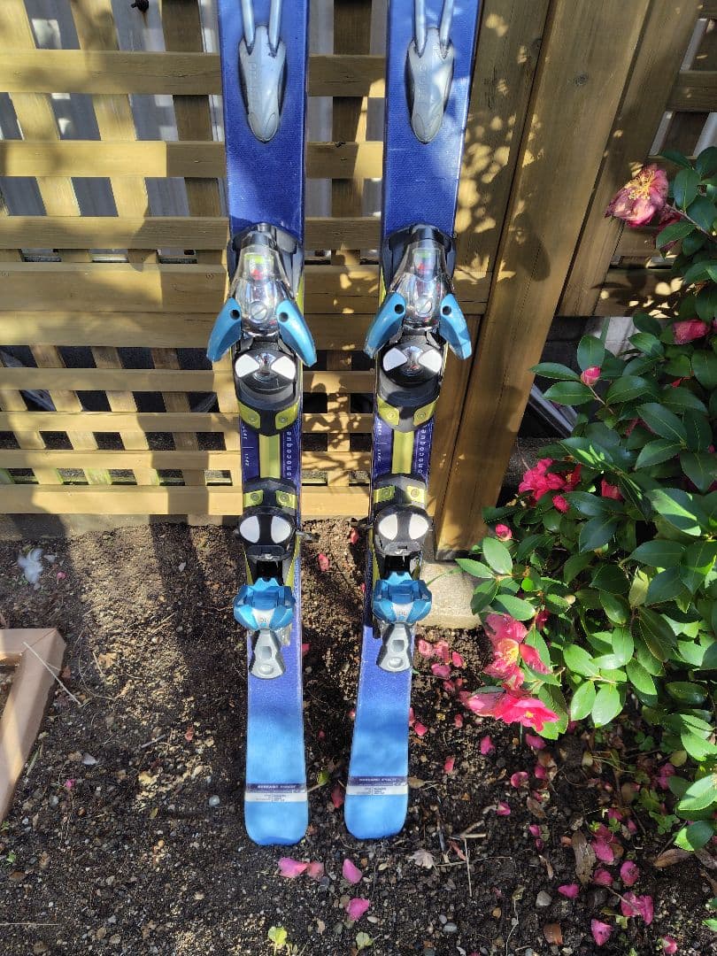 SALOMON カービングスキー ビンディング付き