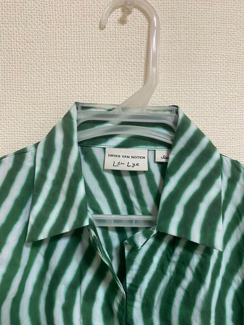 DRIES VAN NOTEN 半袖ストライプシャツ サイズ36